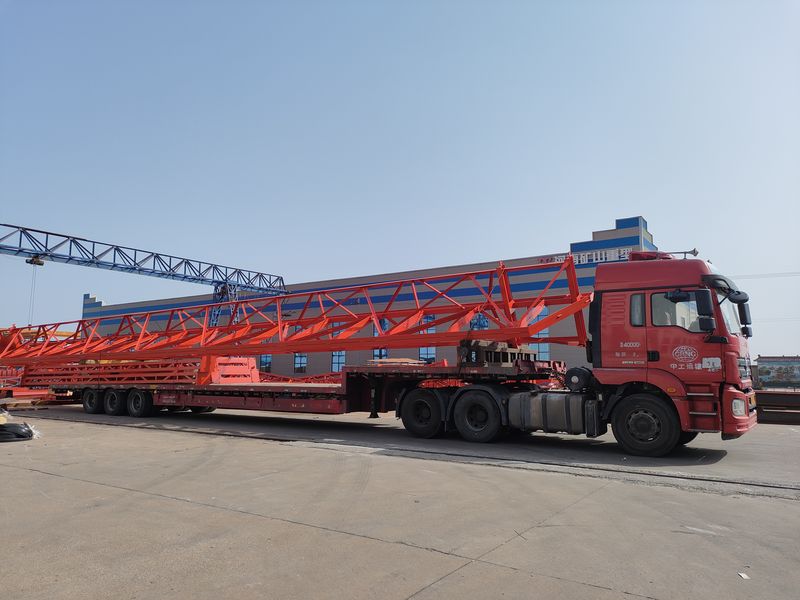 電動葫蘆門式起重機  MH10t—25m 制作完成，發往陜西榆林交付客戶使用