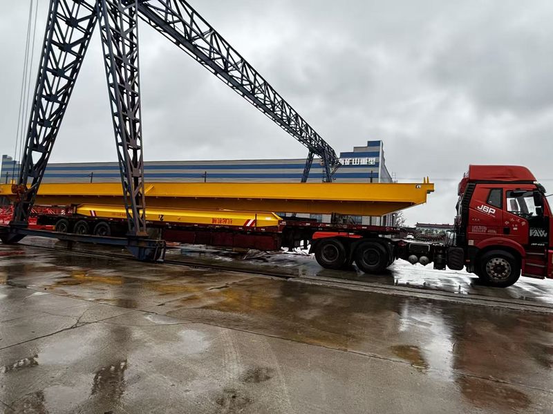 葫蘆雙梁起重機 LH20t-23m 電動單梁起重機 LD3t-10.55 制作完成 裝車發出